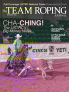 The-Team-Roping-Journal November 01, 2020 Issue Cover