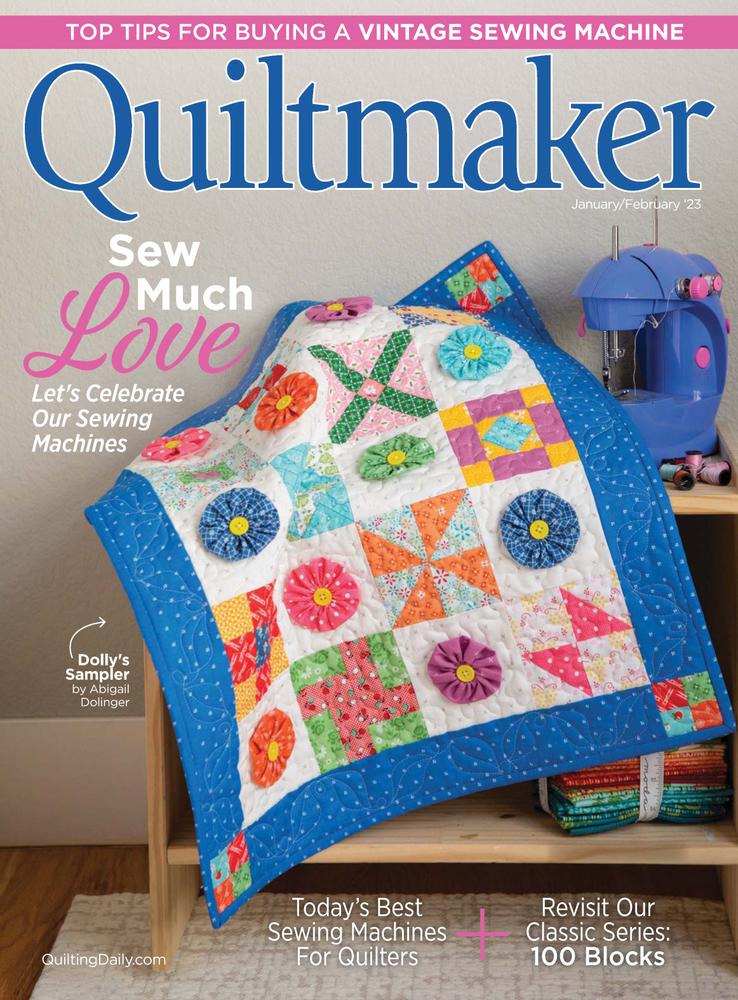 Quiltmaker January 01, 2023 Issue Cover
