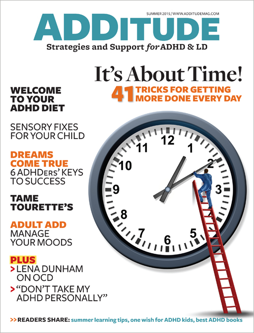 ADDitude June 01, 2015 Issue Cover