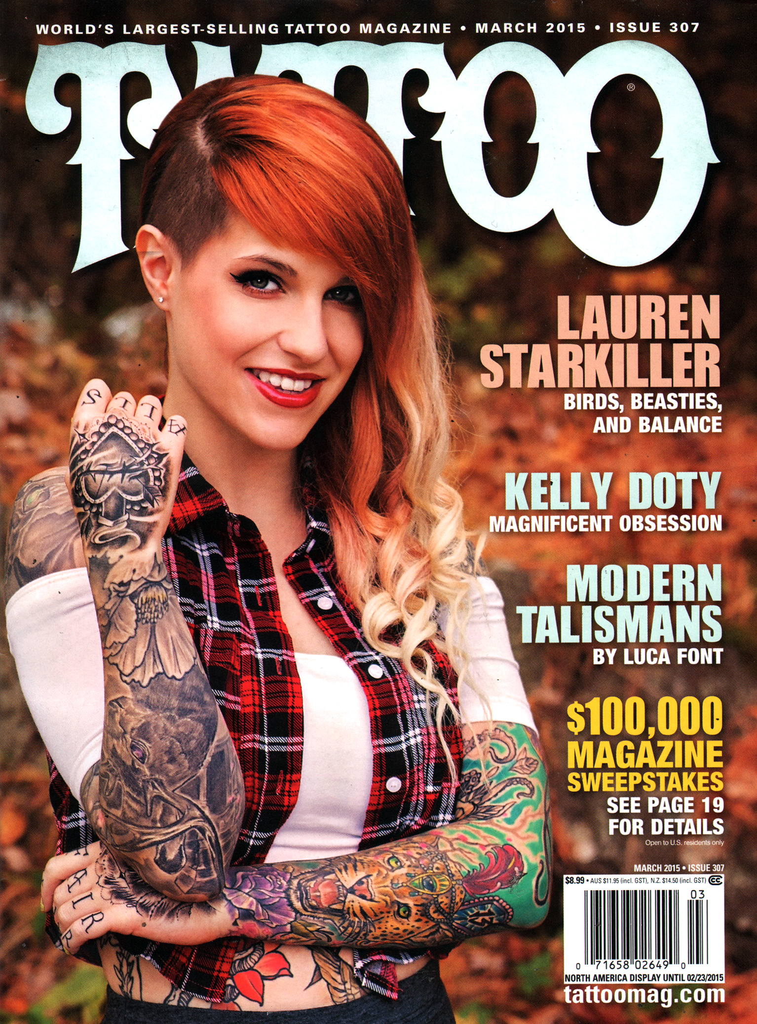 Tattoo March 01, 2015 Issue Cover