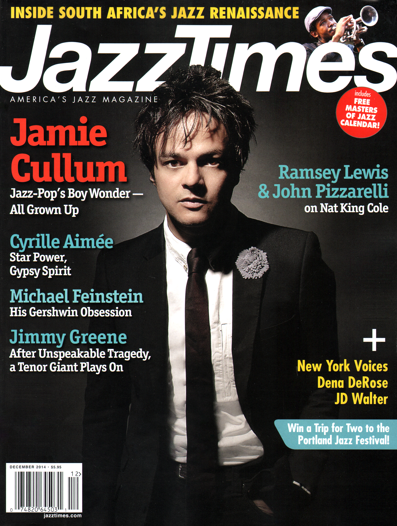 JazzTimes December 01, 2014 Issue Cover