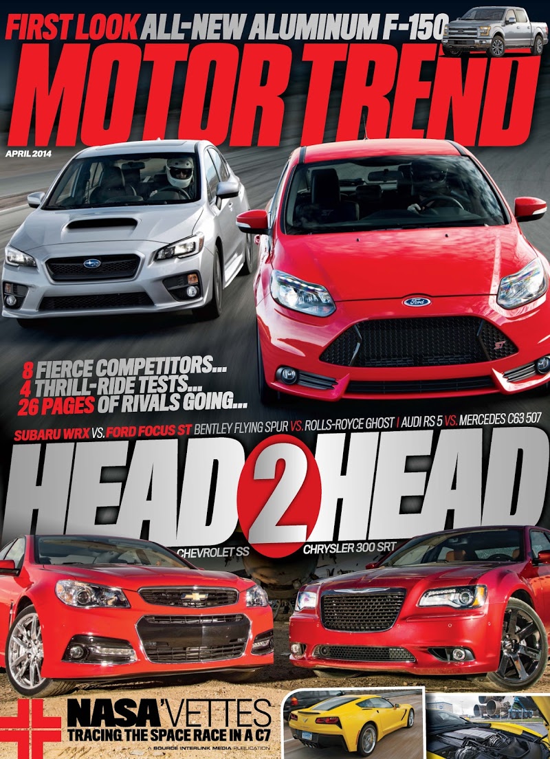 Motor-Trend April 01, 2014 Issue Cover