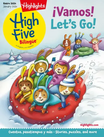 Highlights High Five Bilingue January 01, 2026 Issue Cover