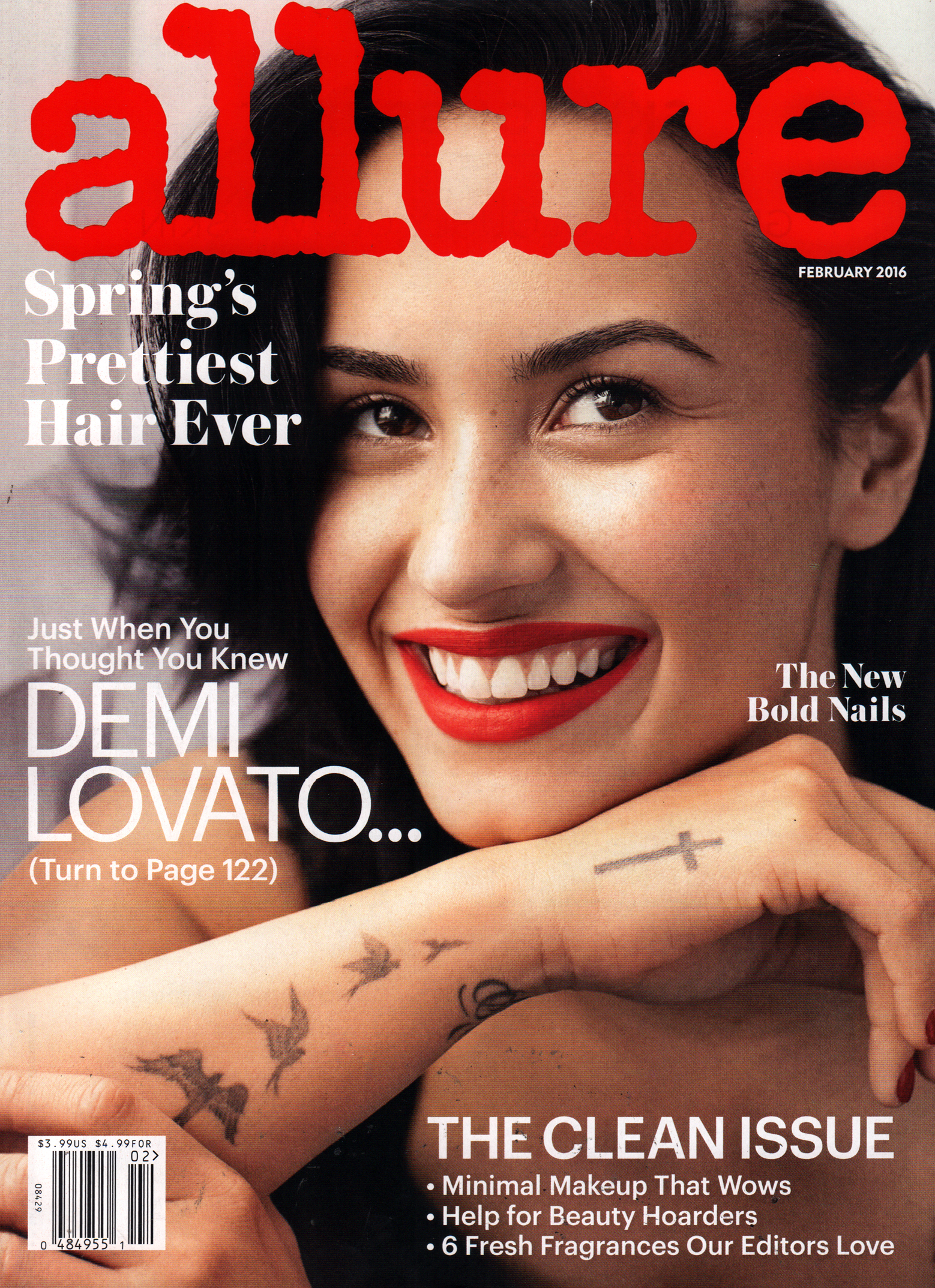 Allure February 01, 2016 Issue Cover