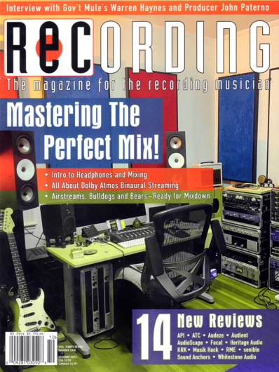 Recording Magazine October 01, 2023 Issue Cover