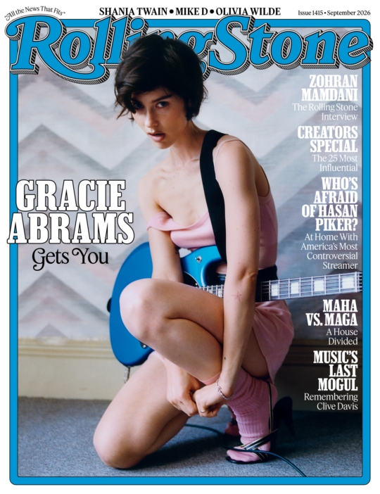 Rolling Stone September 01, 2026 Issue Cover