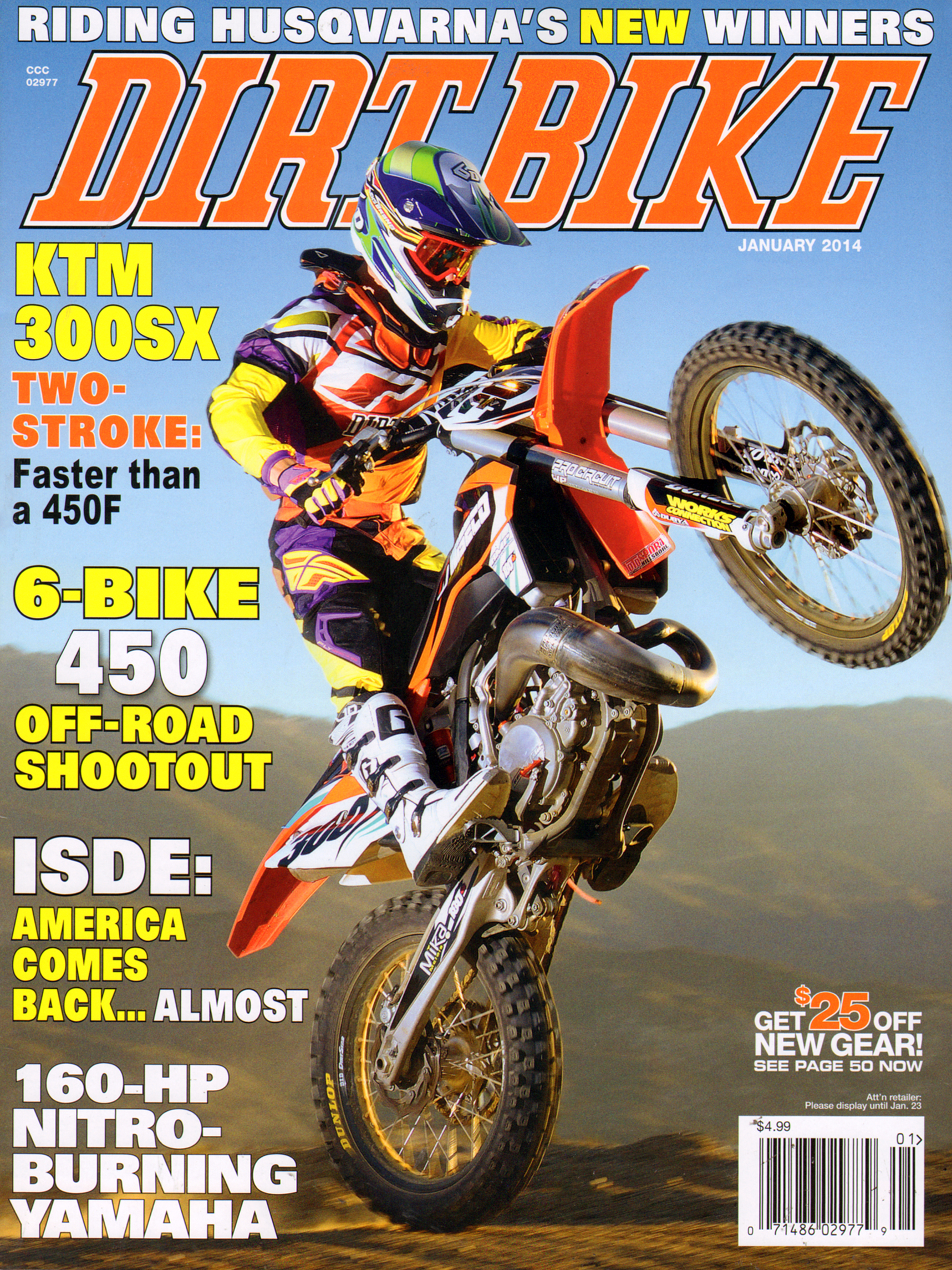 Dirt-Bike January 01, 2014 Issue Cover