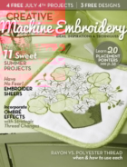 Creative-Machine-Embroidery July 01, 2014 Issue Cover