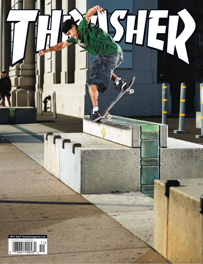 Thrasher November 01, 2024 Issue Cover