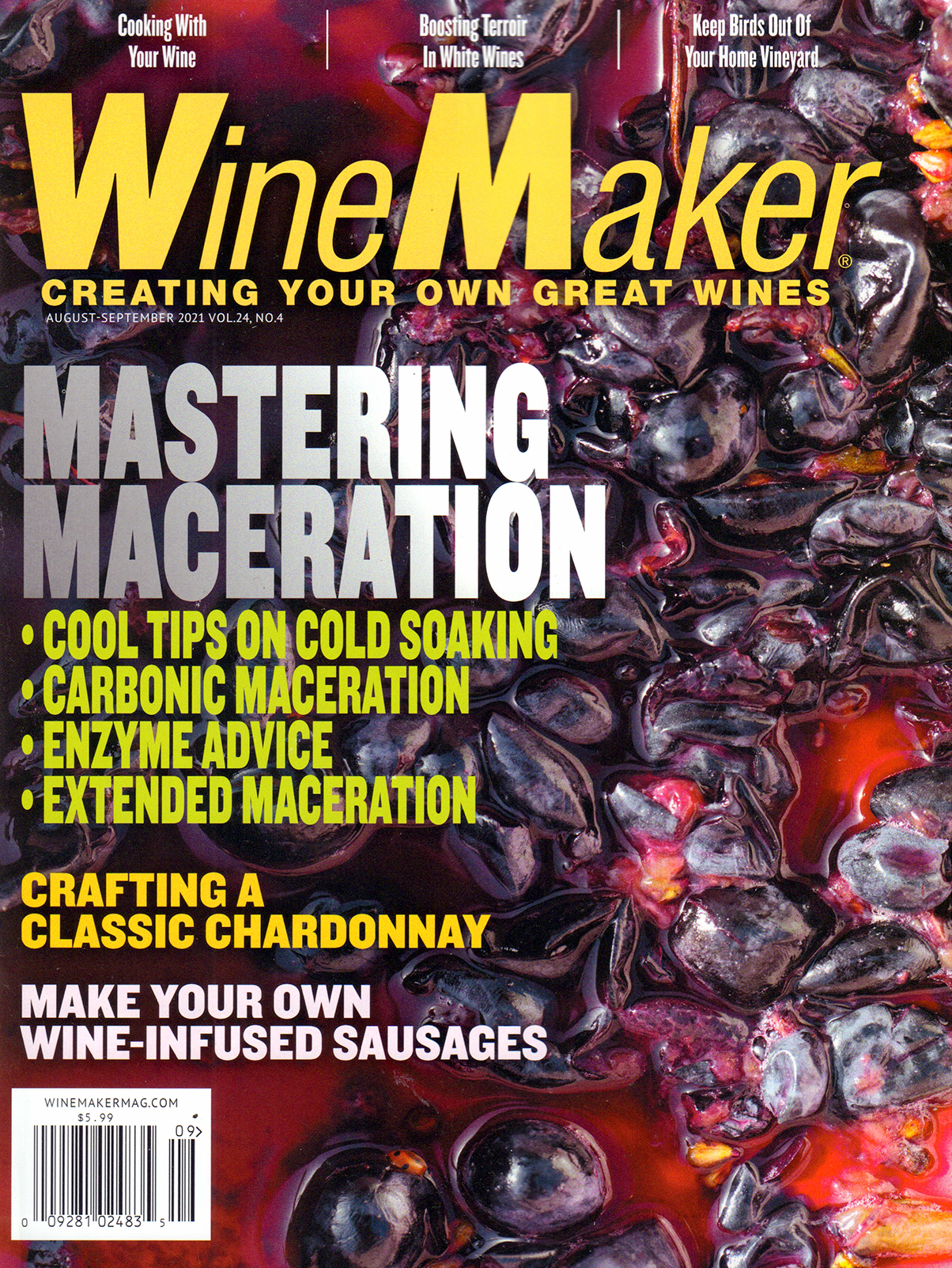 Winemaker August 01, 2021 Issue Cover