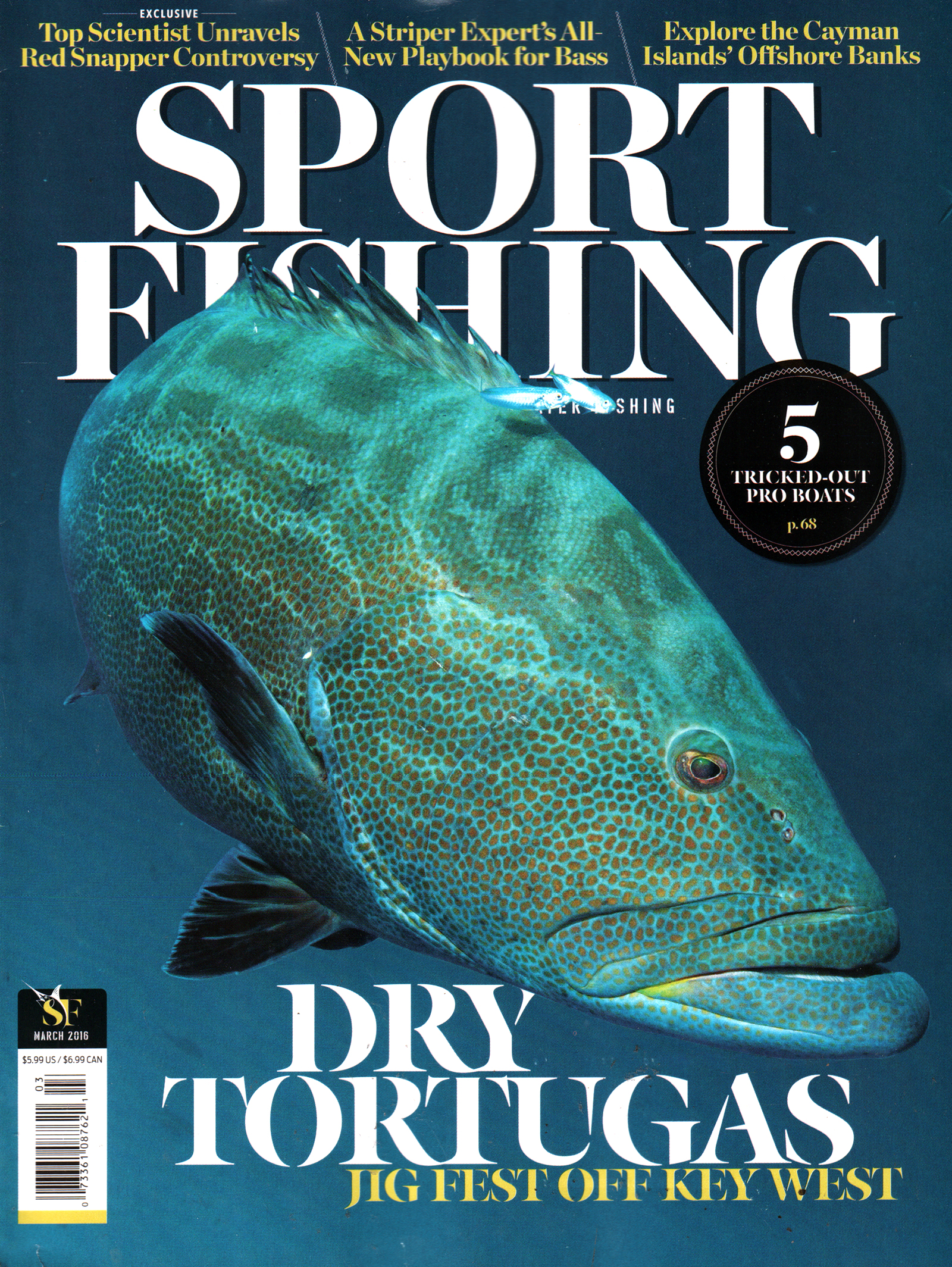Sport-Fishing March 01, 2016 Issue Cover