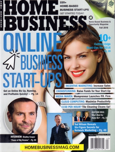 Home Business Magazine September 01, 2016 Issue Cover