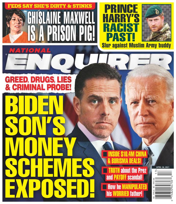 national-enquirer April 26, 2021 Issue Cover
