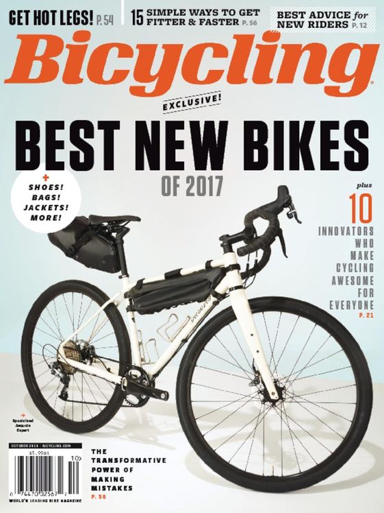 Bicycling October 01, 2016 Issue Cover