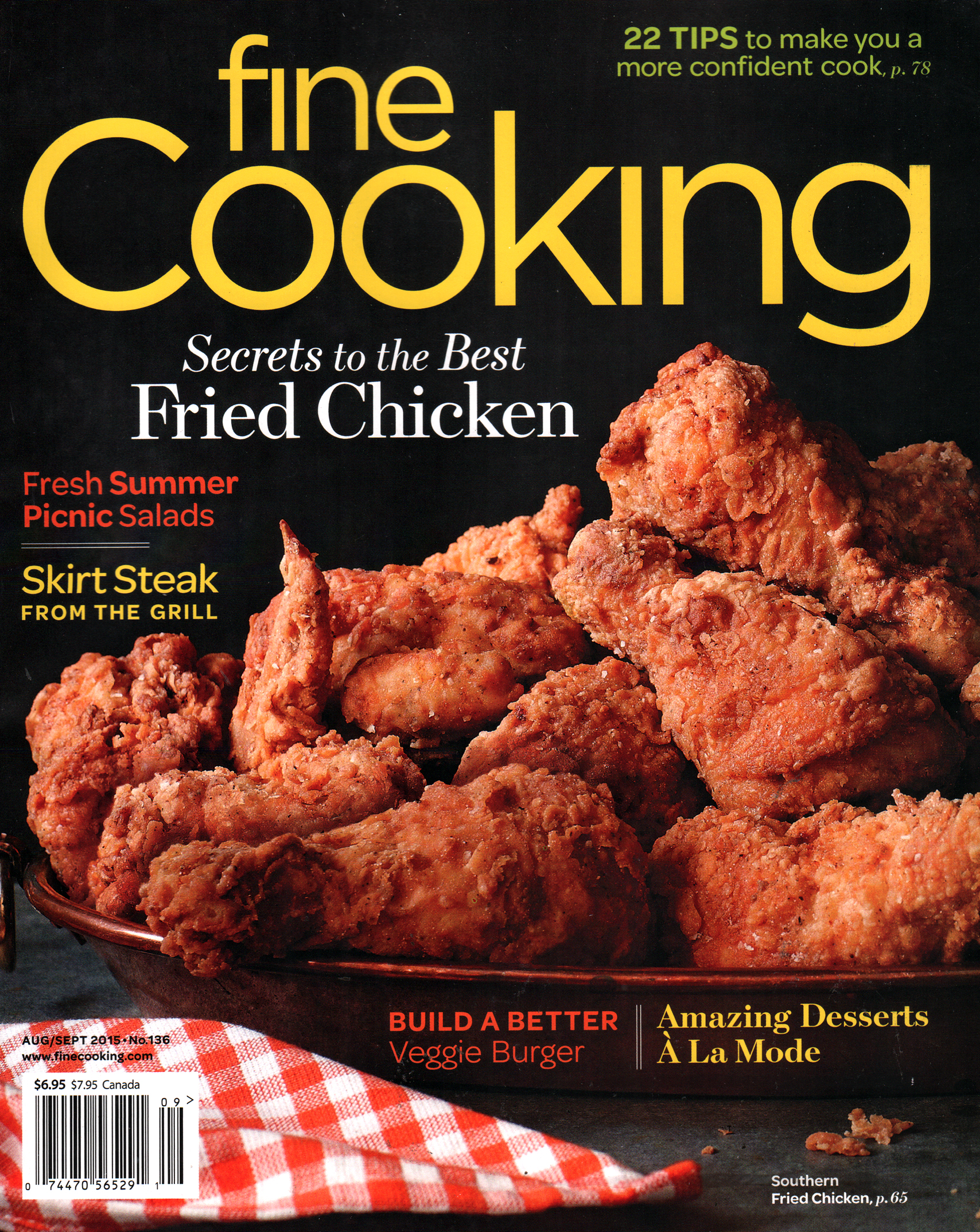 Fine-Cooking August 01, 2015 Issue Cover