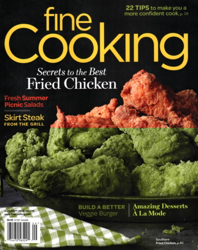 Fine Cooking August 01, 2015 Issue Cover