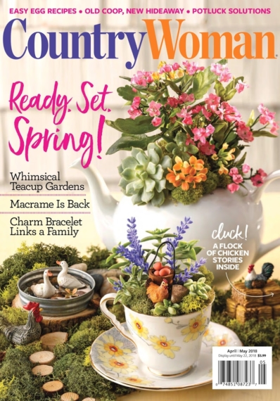 Country Woman April 01, 2018 Issue Cover
