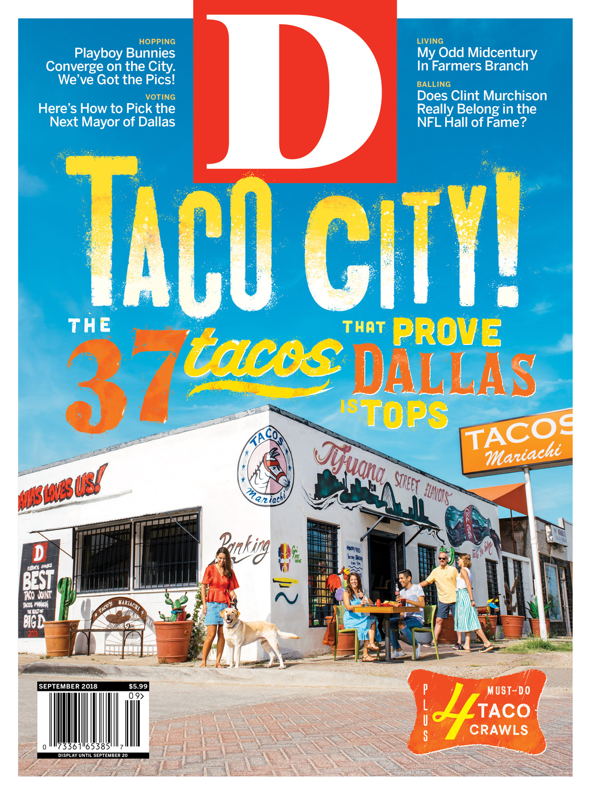 D-Magazine September 01, 2018 Issue Cover