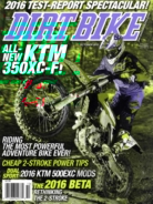 Dirt-Bike October 01, 2015 Issue Cover