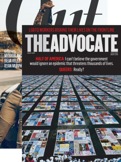 Out & The Advocate Edition June 01, 2020 Issue Cover