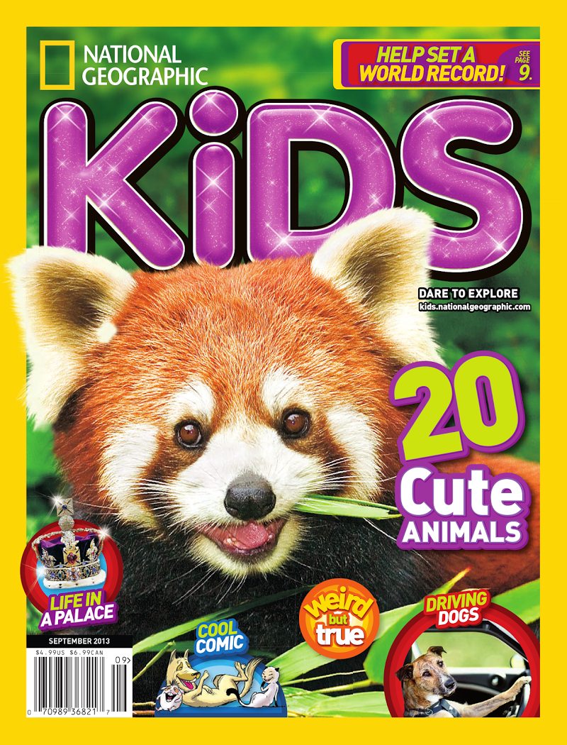 National-Geographic-Kids September 01, 2013 Issue Cover
