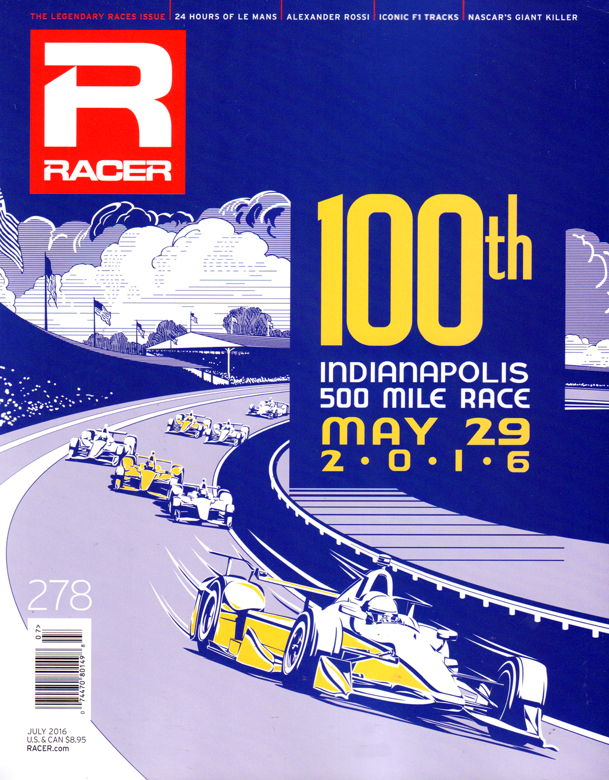 Racer July 01, 2016 Issue Cover