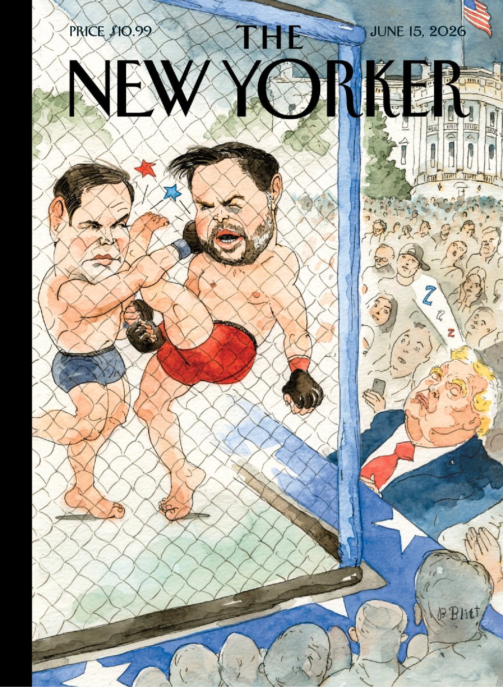 The-New-Yorker June 15, 2026 Issue Cover