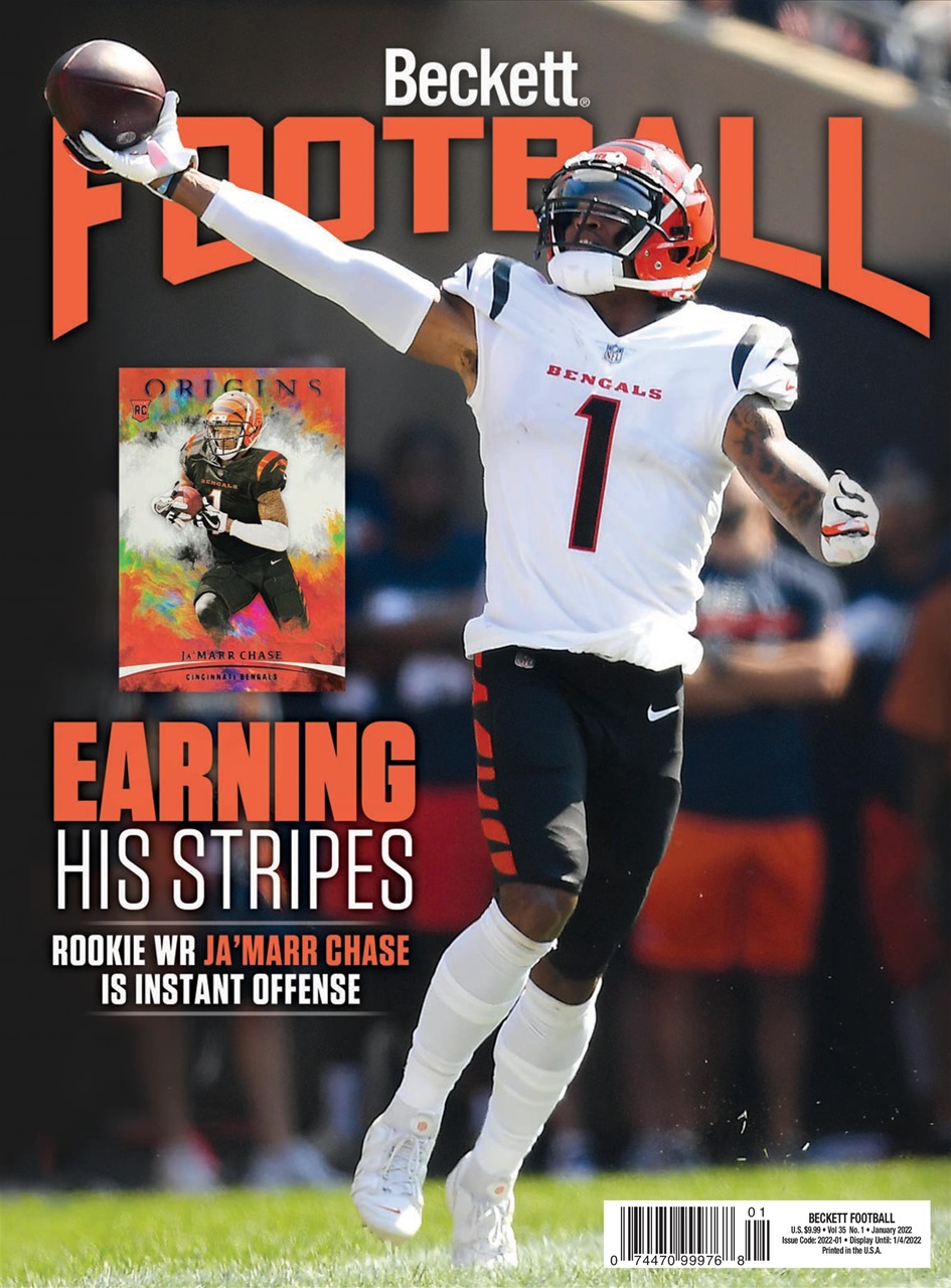 Beckett-Football January 01, 2022 Issue Cover