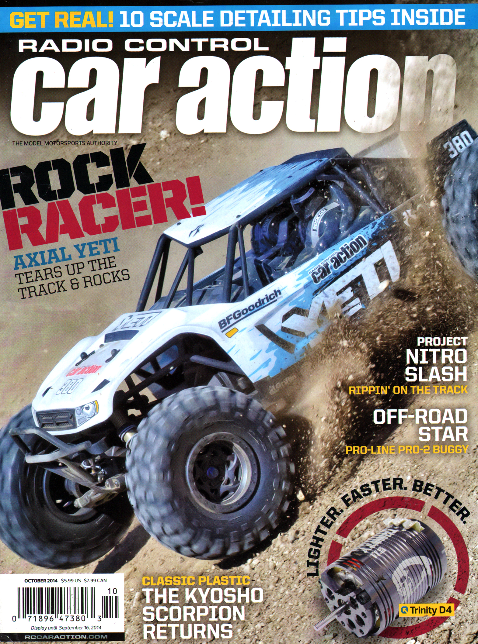 Radio-Control-Car-Action October 01, 2014 Issue Cover