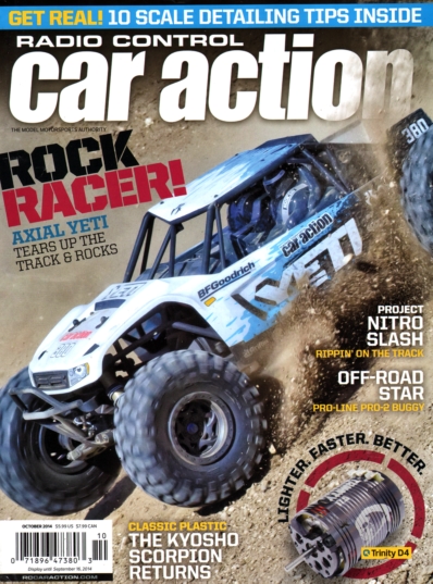 Radio Control Car Action October 01, 2014 Issue Cover