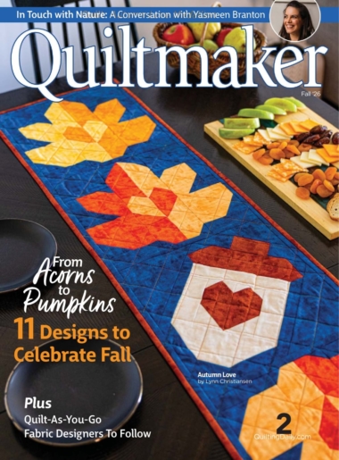 Quiltmaker September 01, 2026 Issue Cover