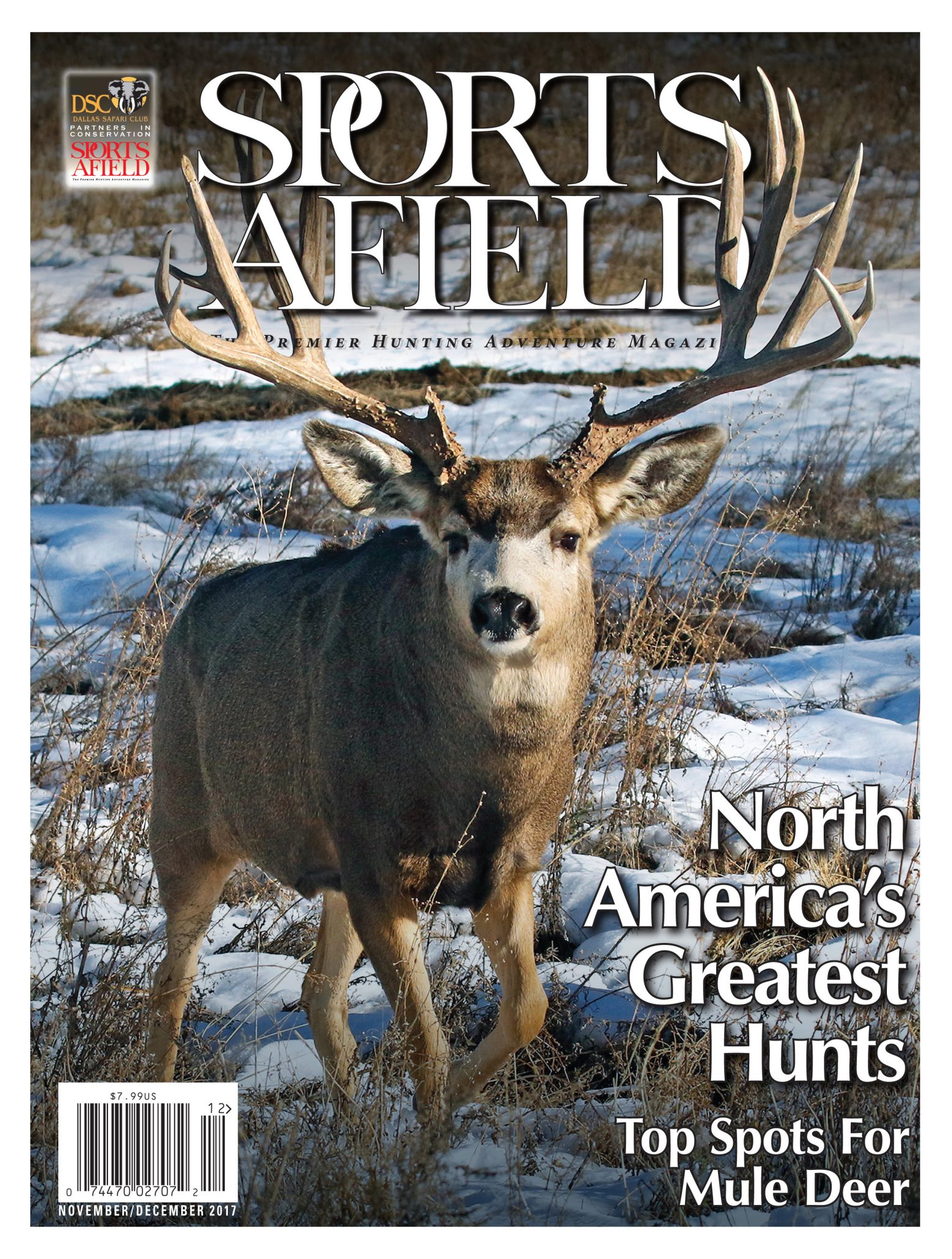 Sports-Afield November 01, 2017 Issue Cover