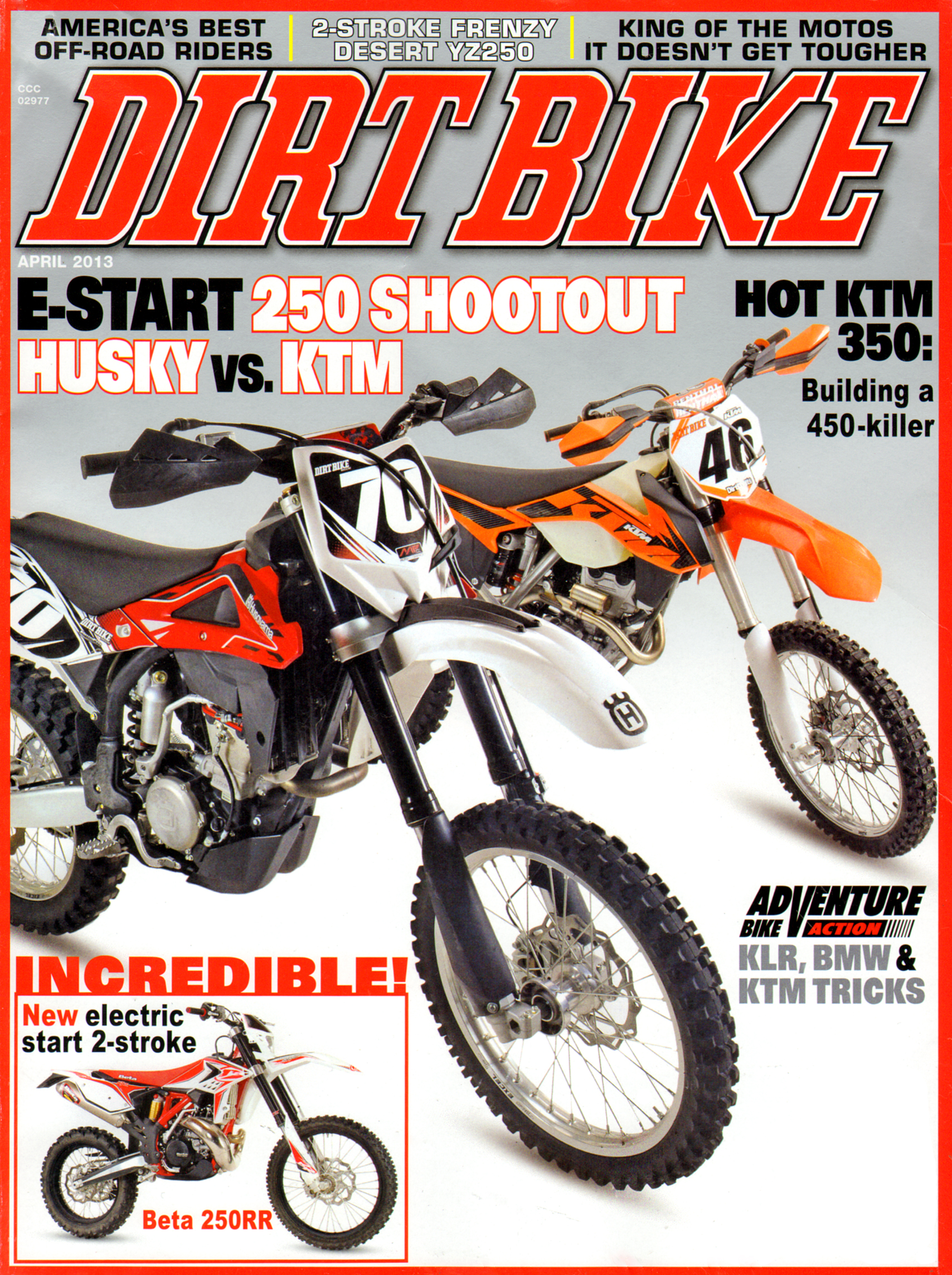 Dirt-Bike April 01, 2013 Issue Cover