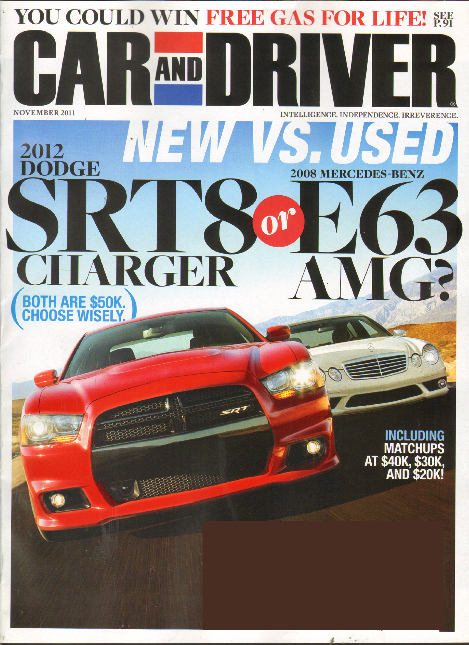 Car-And-Driver November 01, 2011 Issue Cover