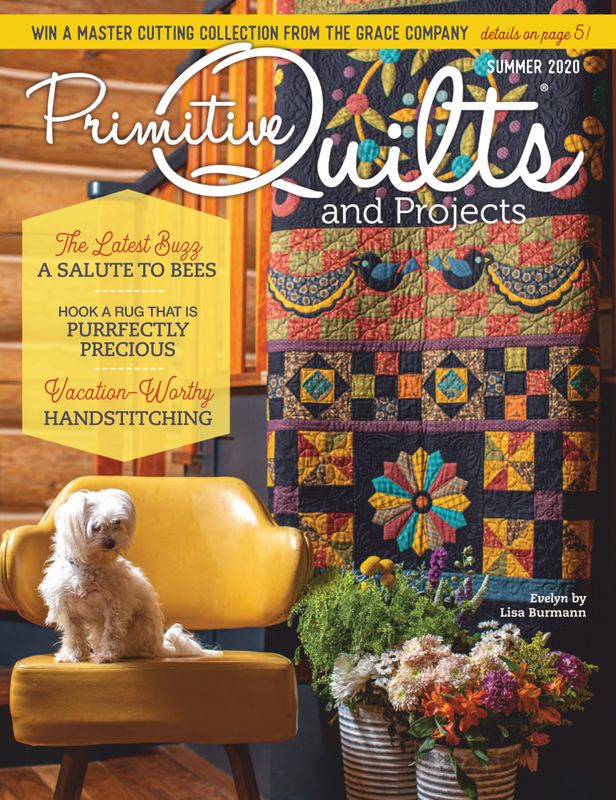 Primitive-Quilts-and-Projects June 01, 2020 Issue Cover