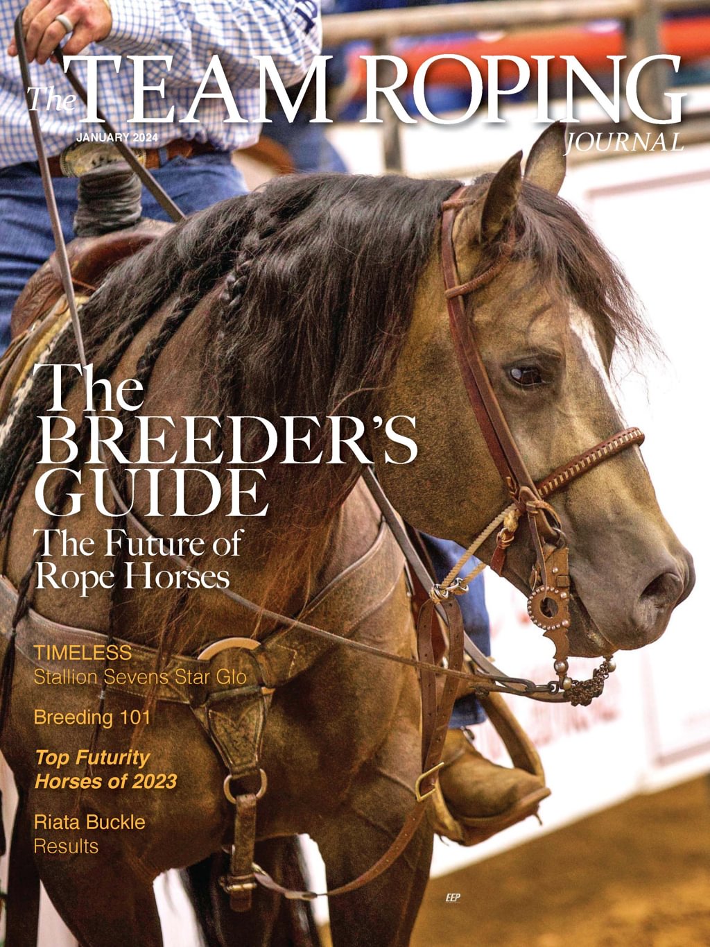 The-Team-Roping-Journal January 01, 2024 Issue Cover