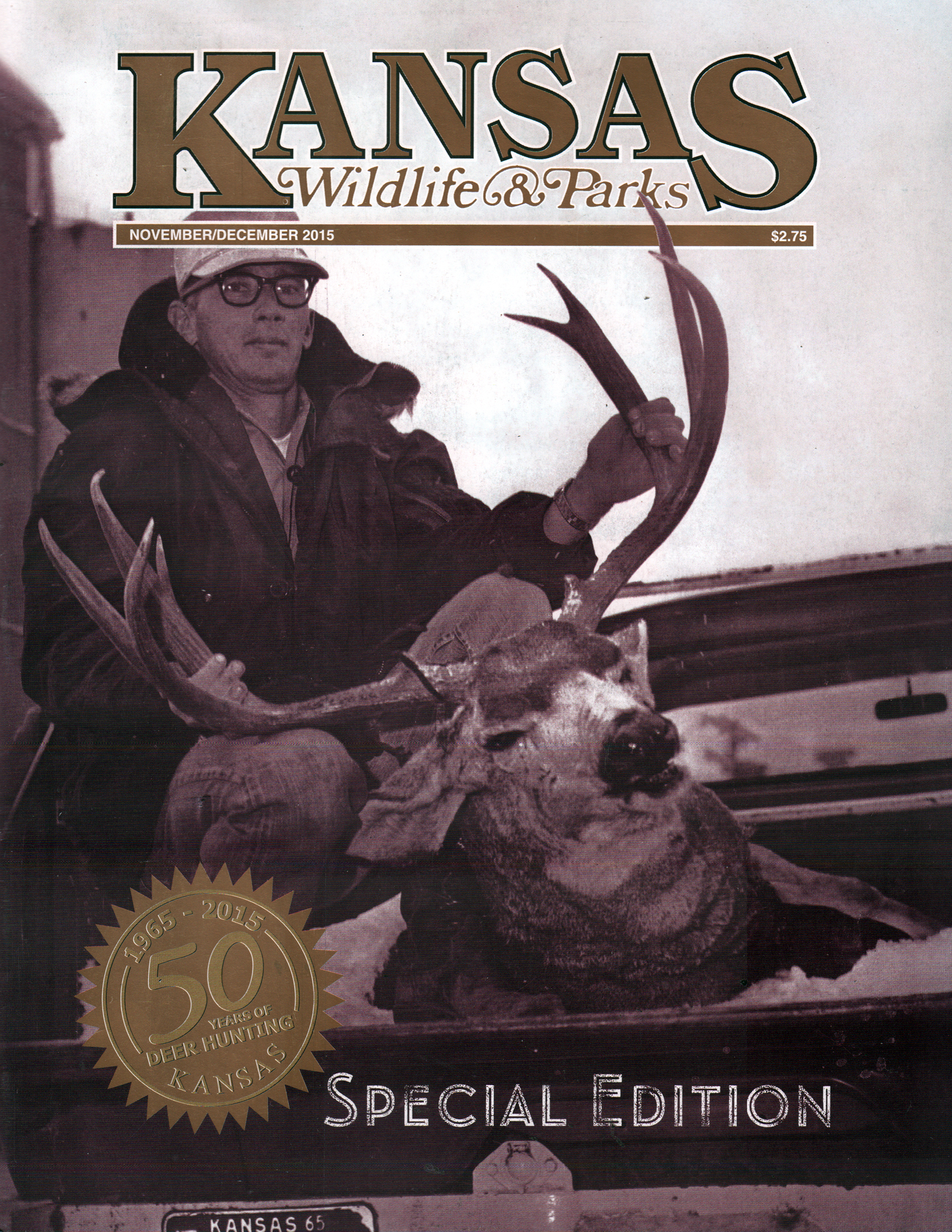 Kansas-Wildlife-and-Parks November 01, 2015 Issue Cover