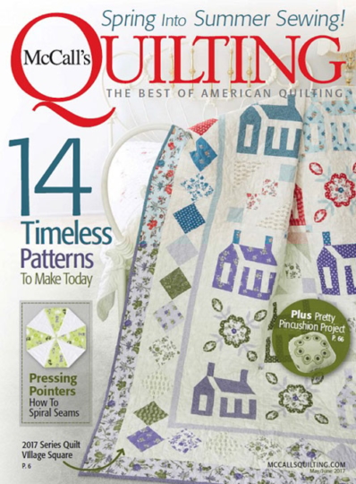 McCall's Quilting May 01, 2017 Issue Cover