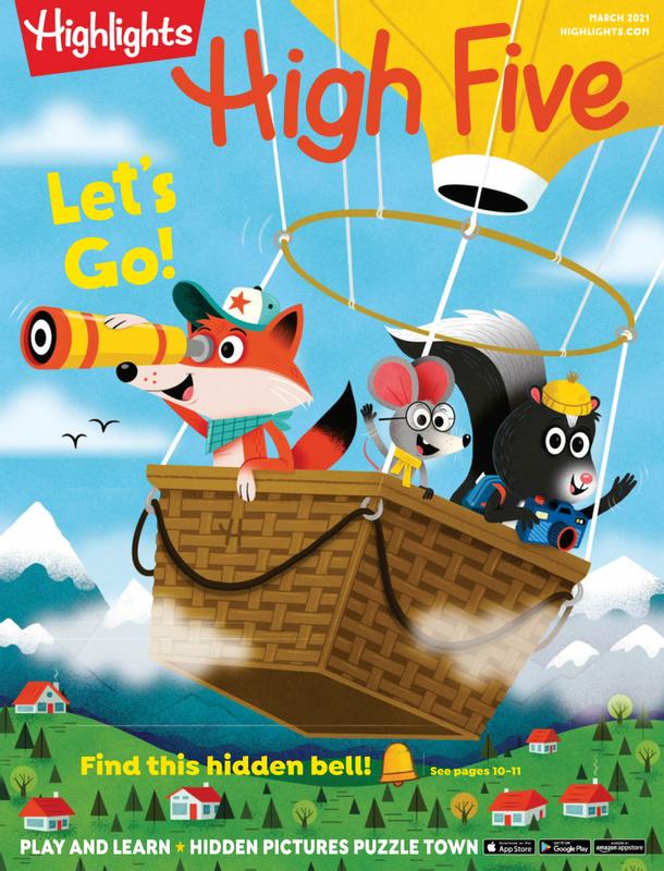 Highlights-High-Five March 01, 2021 Issue Cover