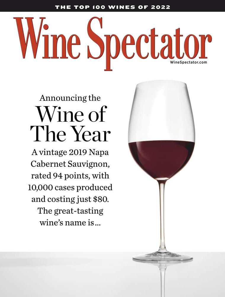 Wine-Spectator December 31, 2022 Issue Cover