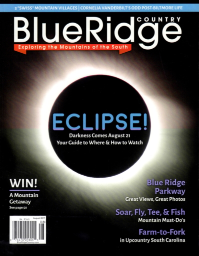 Blue Ridge Country August 01, 2017 Issue Cover