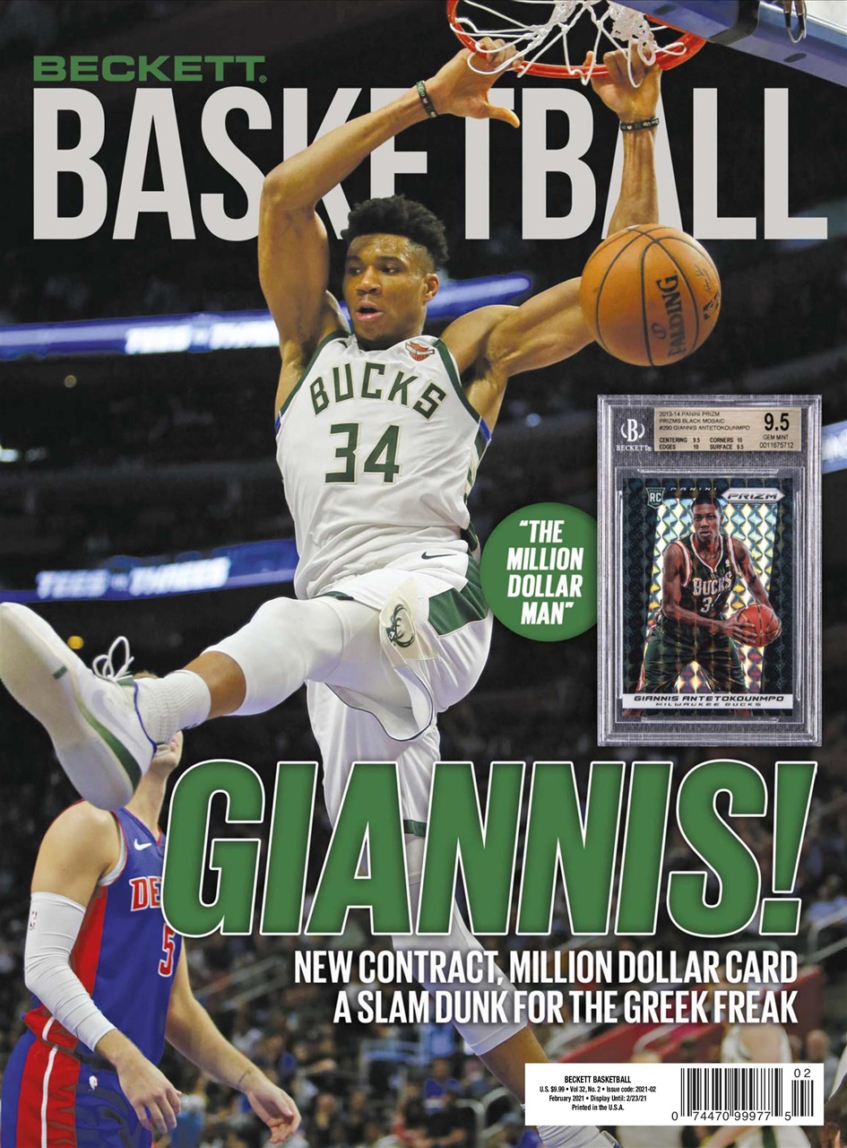 Beckett-Basketball February 01, 2021 Issue Cover