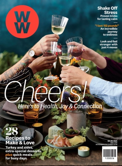 Weight Watchers Magazine November 01, 2018 Issue Cover
