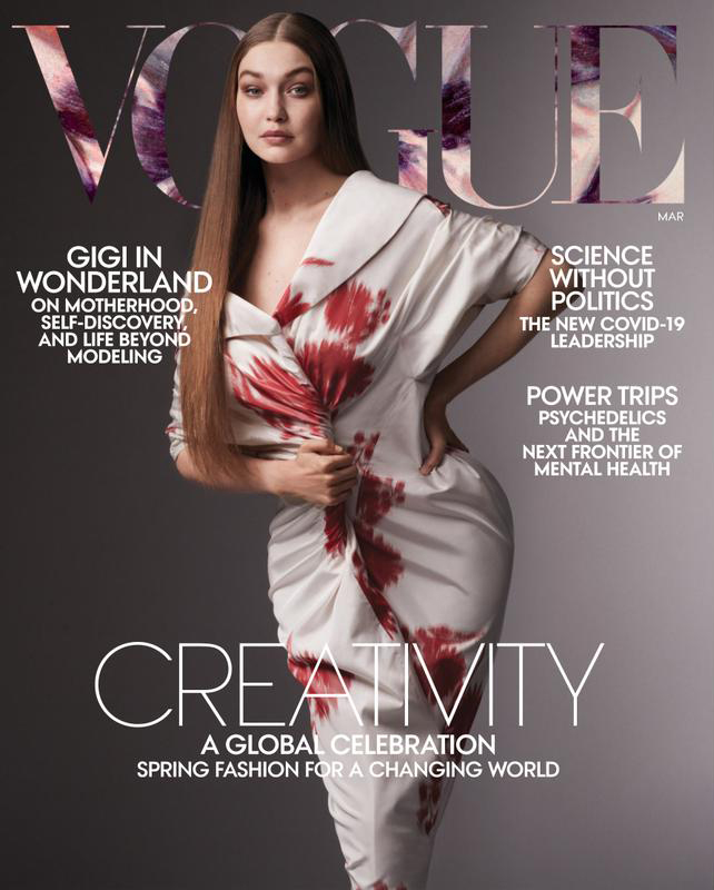 vogue March 01, 2021 Issue Cover