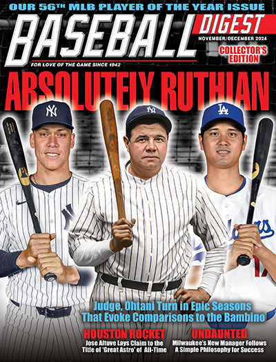 Baseball-Digest November 01, 2024 Issue Cover