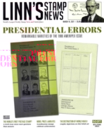 Linns-Stamp-News March 15, 2021 Issue Cover