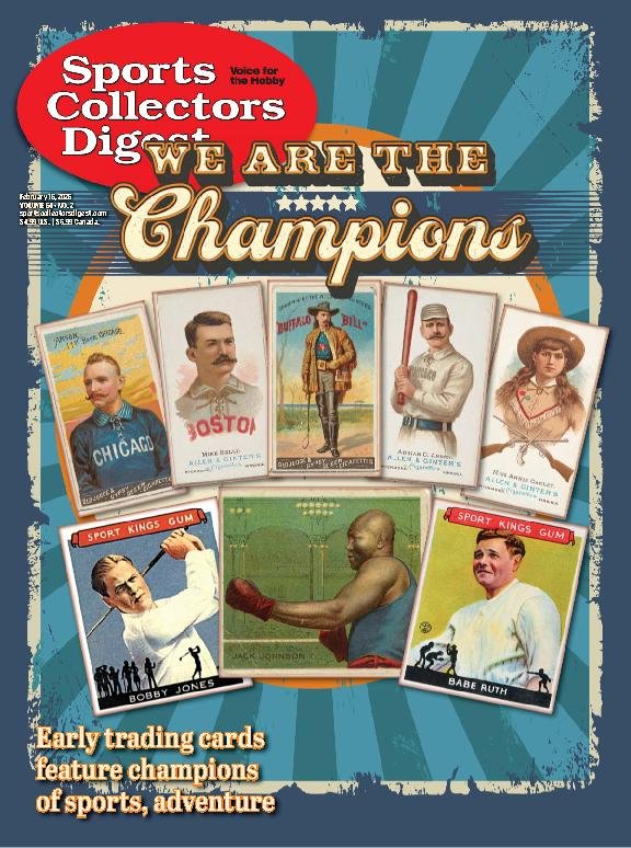 Sports-Collectors-Digest February 15, 2025 Issue Cover