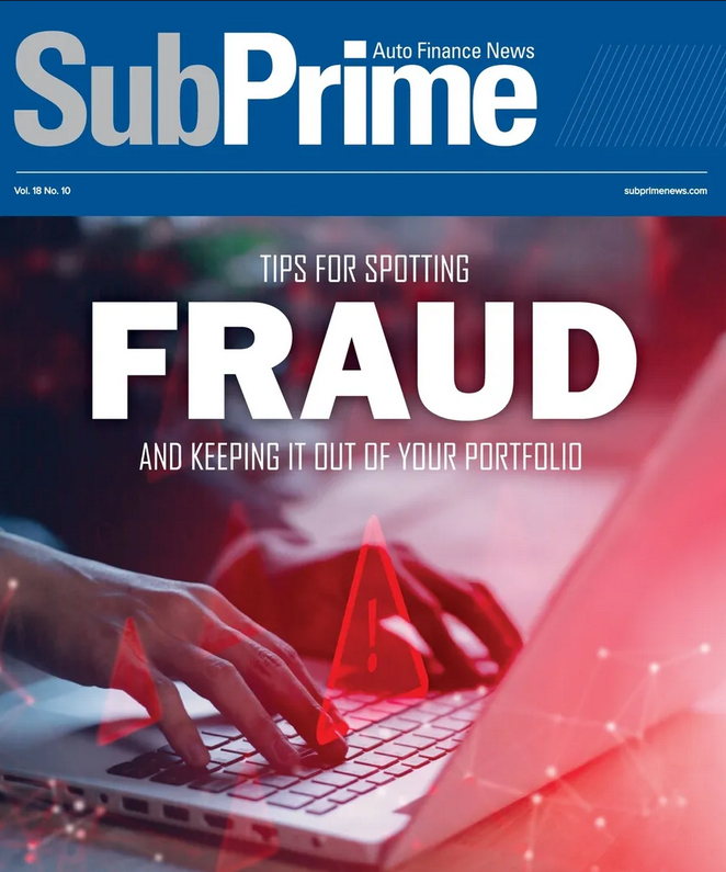 Subprime Auto Finance News October 01, 2023 Issue Cover