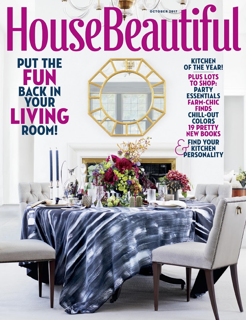 House-Beautiful October 01, 2017 Issue Cover