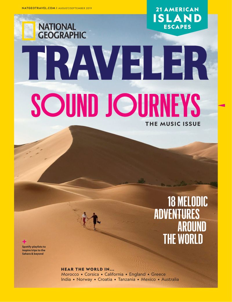National-Geographic-Traveler August 01, 2019 Issue Cover